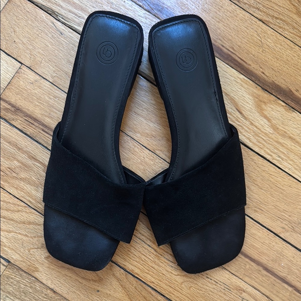 Black Women's Slide Sandals